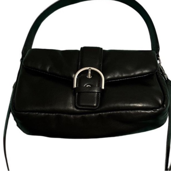 Unique Mango Black Crossbody Bag NWOT - Picture 6 of 11